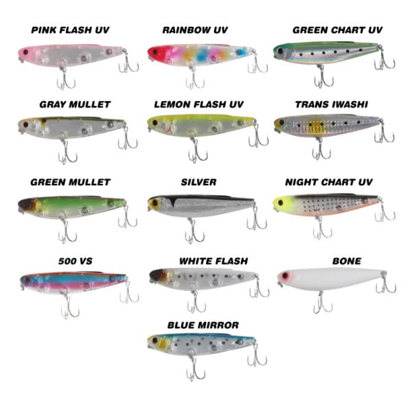 Ryuji Crazy Dog 9.5CM 15GR NIGHT CHART UV