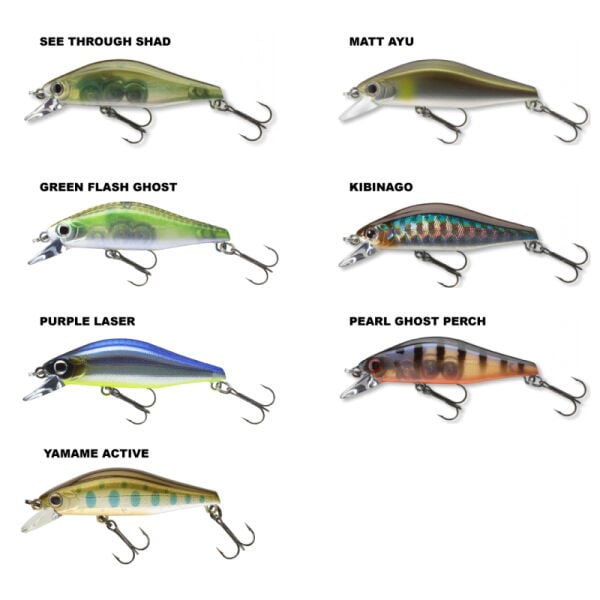 Daiwa Tournament Wise Minnow Floating 7CM, 7.5GR GREEN FLASH GHOST