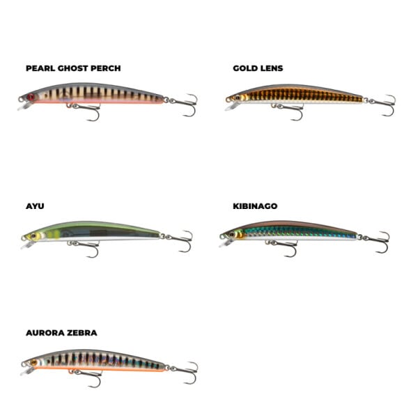 Daiwa Tournament Minnow Suspending 9.5CM, 9.5GR AURORA ZEBRA