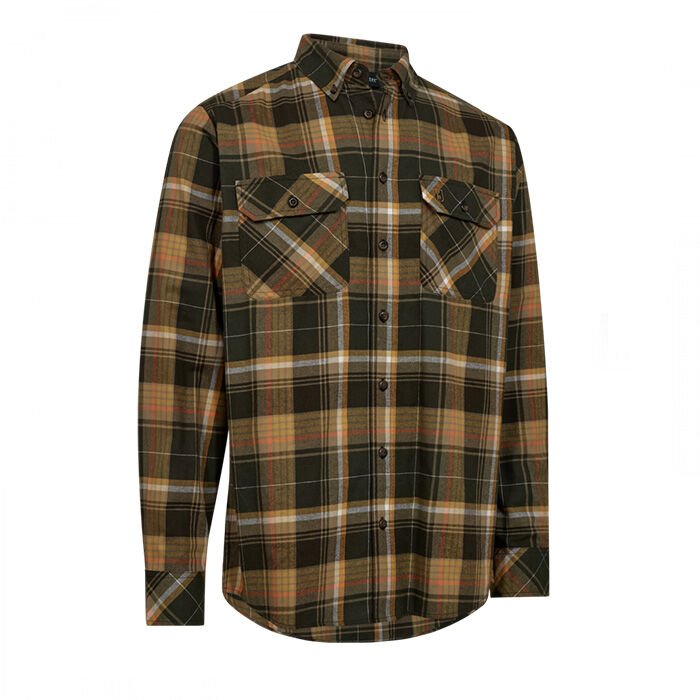 DEERHUNTER Havden Yeşil Kareli Gömlek 41/42