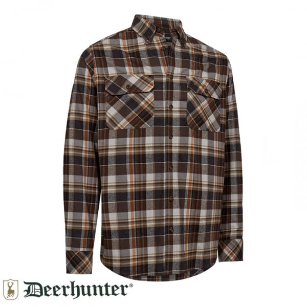 DEERHUNTER Robert Kahverengi Kareli Gömlek 41/42