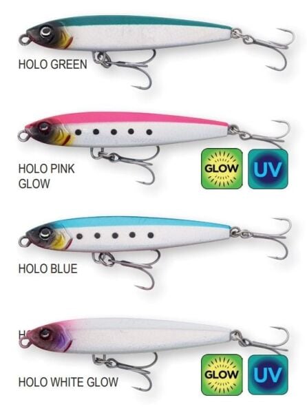 Savage Gear Jig Pencil Micro Z 3.8 cm 5G S Holo White Glow