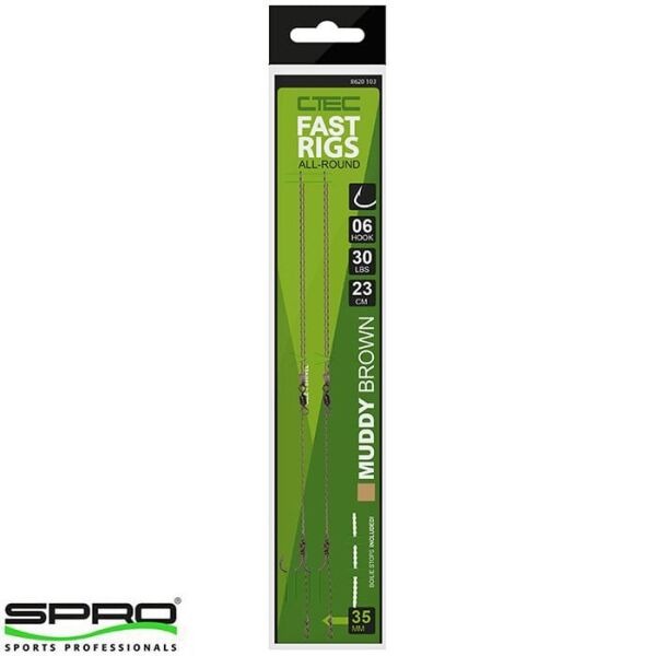 SPRO Fast Rigs Muddy Hazır İğne Takımı #04 - SPR008620.00102