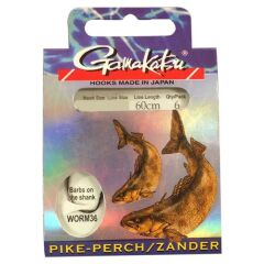 T.D. GAMAKATSU Bks-Worm36/0 Z.İğne Takımı 60Cm #1 1/