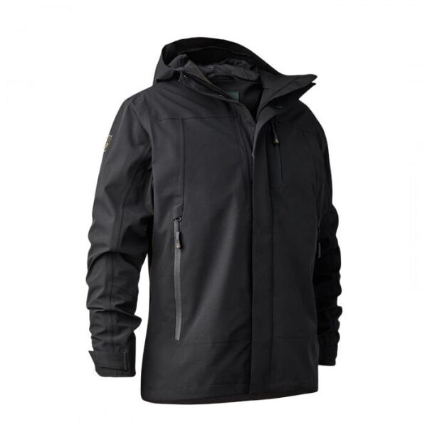 DEERHUNTER Sarek Shell Kapüşonlu Siyah Mont DEERHUNTER Sarek Shell Kapüşonlu Siyah Mont 2XL