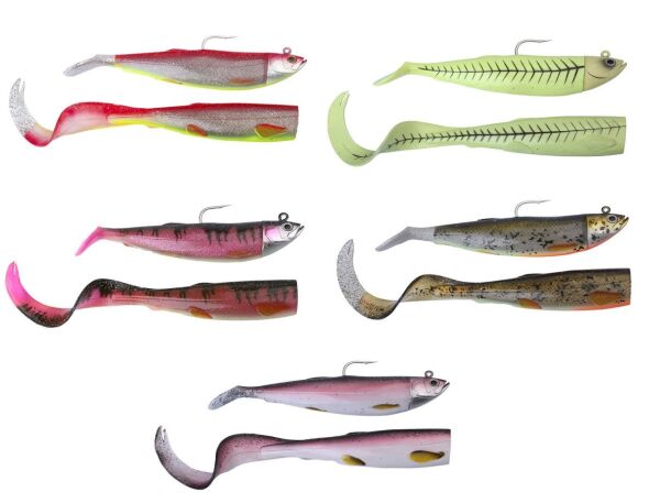 Savage gear Cutbait Herring Kit 20cm 270g Sahte Balık Mama Rosa (Glow+UV)