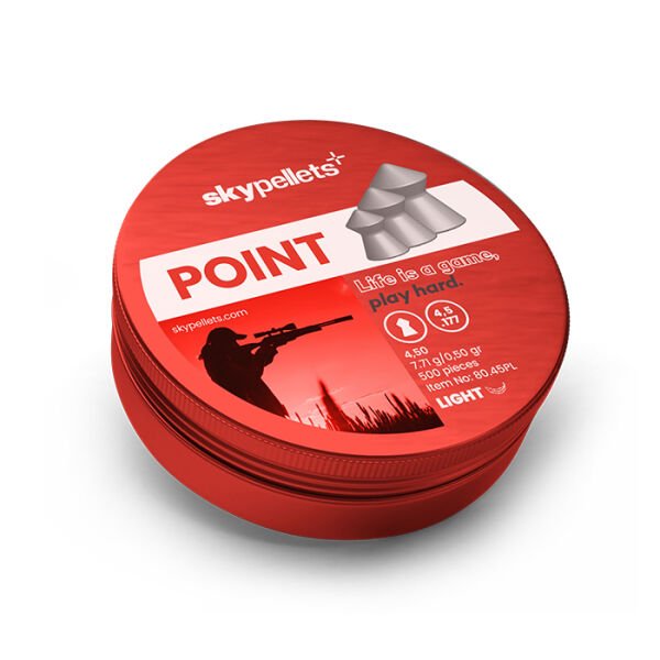 SKYPELLETS Point Light 4,5mm 7,71 Gr H.  Saçma 500