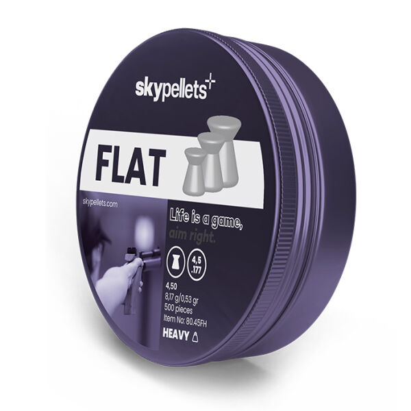 SKYPELLETS Flat Heavy 4,5mm 8,17 Gr H. Saçma 500