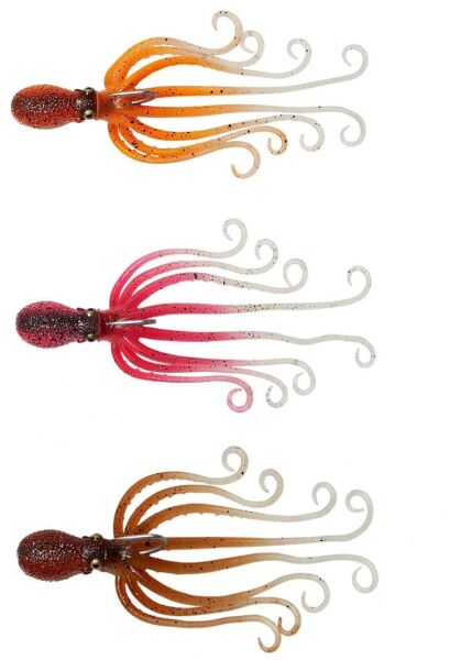 Savage gear Octobus 35g 10cm Sahte Balık UV Pink Glow