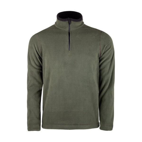 Evolite Fuga Erkek Mikro Polar Sweater - Haki XXXL