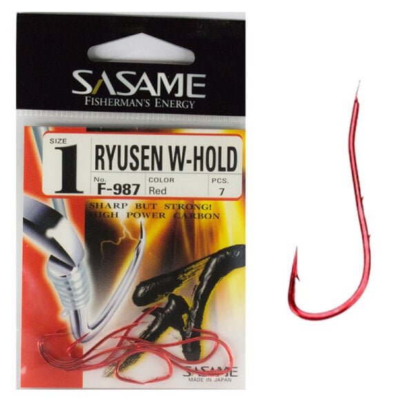 Sasame Ryusen W-Hold Red F-987 Serisi Olta İğnesi 14
