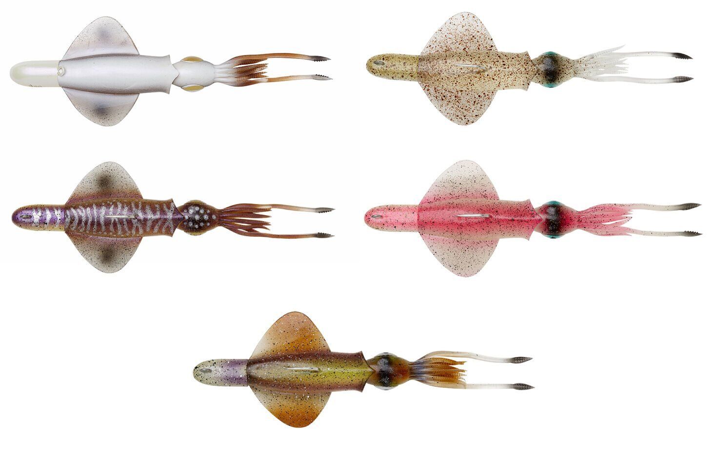Savage Gear Swim Squid RTF 25cm 160gr Sahte Balık White Glow Cuttlefish