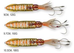 Savage Gear Swimsquid Inchiku 10.3cm 180gr Sahte Balık White Glow