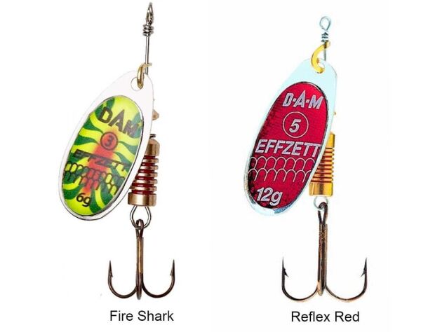 Dam Effzet Standard Spinner 4 gr #2 Kaşık Reflex Red