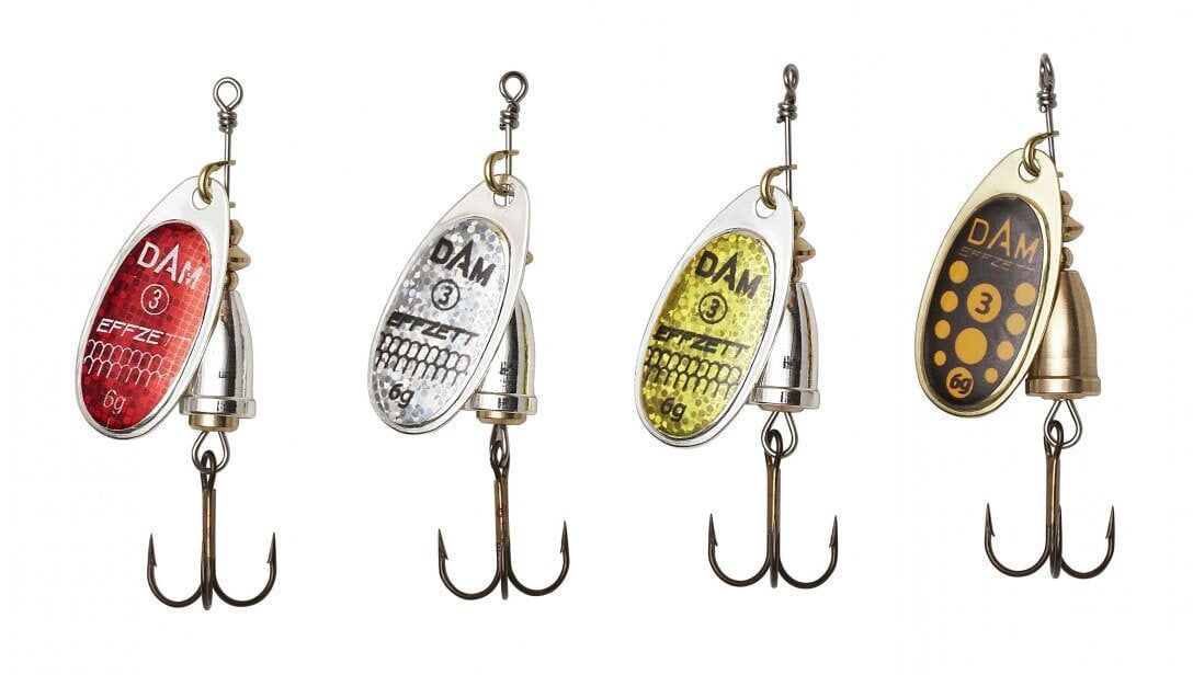 Dam Effzett Executor Spinner 6 gr #3 Kaşık Reflex Red