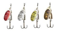 Dam Effzett Executor Spinner 6 gr #3 Kaşık Reflex Gold