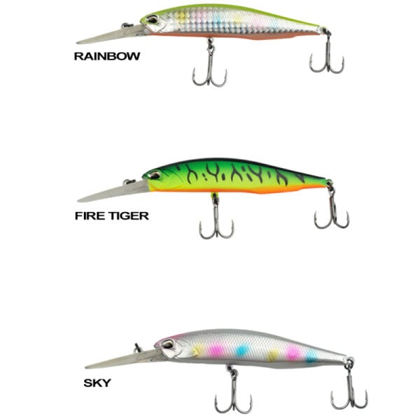Ryuji Deep Driver 10cm 15gr Maket Yem TIGER CHART