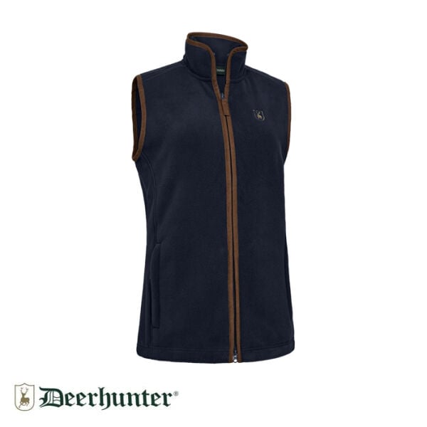 DEERHUNTER Lady Cumbria Koyu Mavi Polar Yelek 38 - 2130.4638.786.38