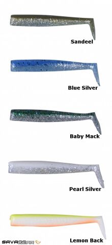 Savage gear LB Sandeel 16 cm (14 cm) Sahte Balık Blue Silver