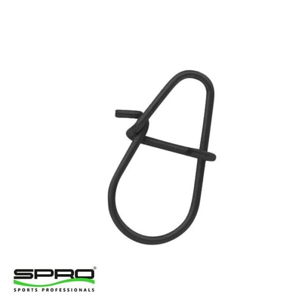 SPRO Matte Siyah HD #6mm Klips