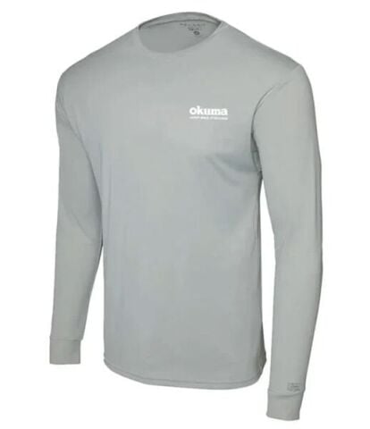 Okuma Aquatek Long Sleeve Sun Shirt Grey 2L