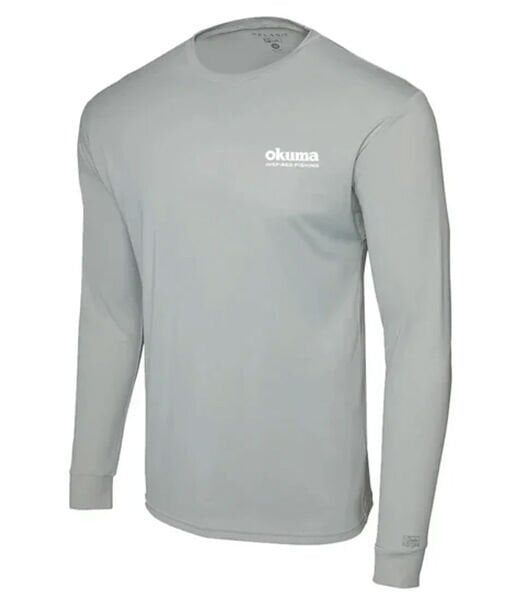 Okuma Aquatek Long Sleeve Sun Shirt Grey XL
