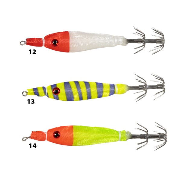 Ryuji New Soft Squid 5 cm Silikon Kalamar Jighead 14
