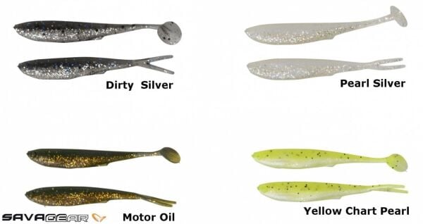 Savage gear 3D LB Fry 65 8 Adet Sahte Balık Yellow Chart Pearl
