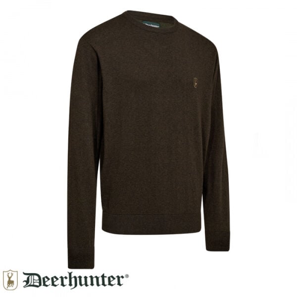 DEERHUNTER Harrington  Kahverengi Yuvarlak Yaka Kazak L - 2130.8117.591.L