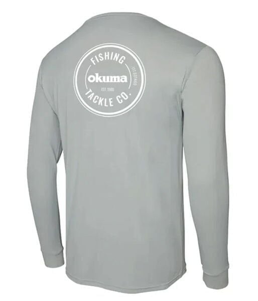 Okuma Aquatek Long Sleeve Sun Shirt Grey XL