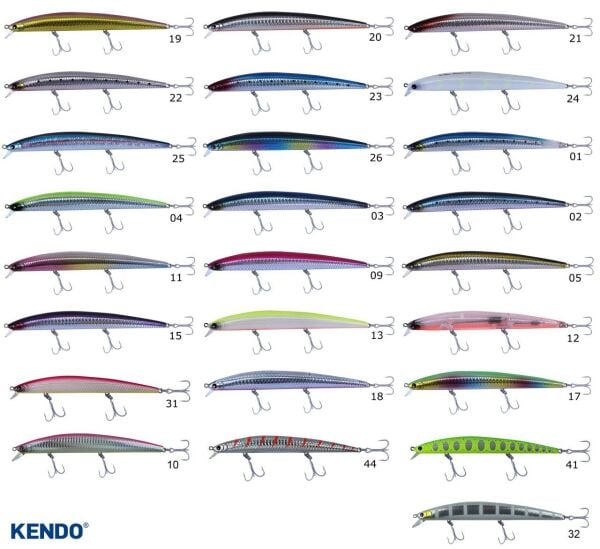 Kendo Seabass Mınnow 17cm 26,8gr Floatıng Sahte Balık 32