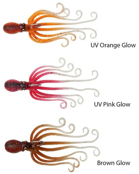 Savage gear Octobus 70g 15cm Sahte Balık UV Pink Glow