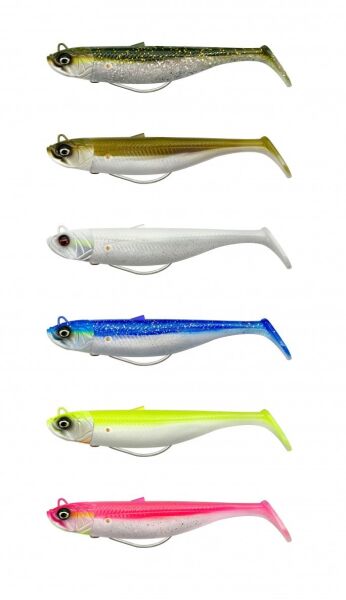 Savage Gear Savage Minnow Weedless 12.5 cm 28 gr 2+1 Green Silver