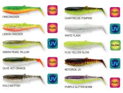 Savage Gear Cannibal Shad 10cm 9gr Sahte Balık Chartreuse Pumpkin
