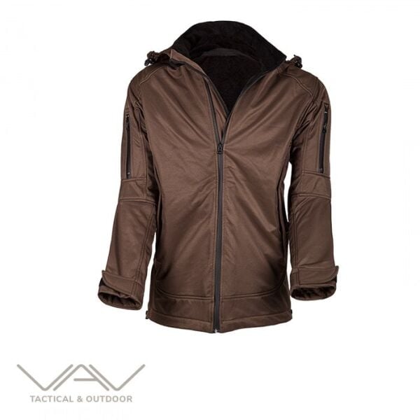 T. VAV Shell HT-01 Softshell Mont Kahverengi - XXL