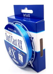 Kendo Surf Cast 8X Fighting 300 mt Örgü İp ( ICE BLUE) 0,21mm
