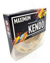 Kendo Maximum Fluorocarbon Coated 150 mt Şampanya Makara Misine 0,22 mm