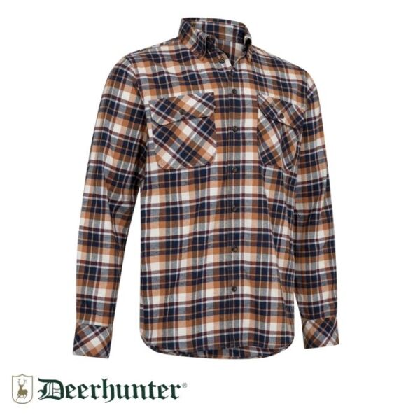 DEERHUNTER Charles Kahverengi Kareli Gömlek 41/42 - 2130.8198.58198.41