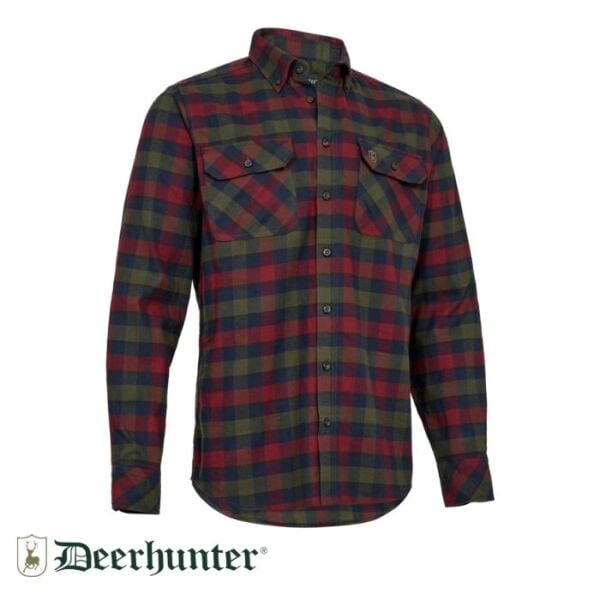 DEERHUNTER Cooper Kırmızı Kareli Gömlek 41/42 - 2130.8196.48196.41