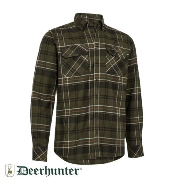 DEERHUNTER Yeşil Kareli Gömlek 41/42 - 2130.8197.38197.41