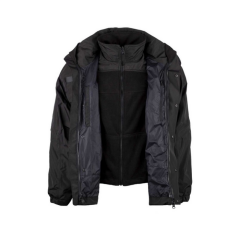 T. VAV Erkek Parka 3STRO01 Siyah XXL