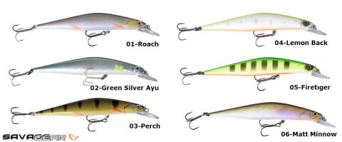 Savage gear Prey 8,9 cm 16,5 gr SS Sahte Balık 02-Green Silver Ayu