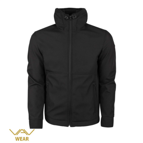 VAV Shell DT01 Softshell Mont Siyah S