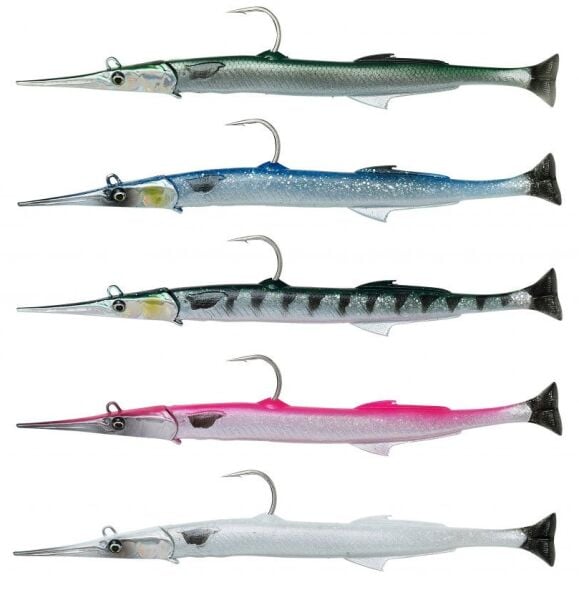 Savage gear Needlefish Pulsetail 2+1 30 cm 105g Sahte Balık Pink Silver