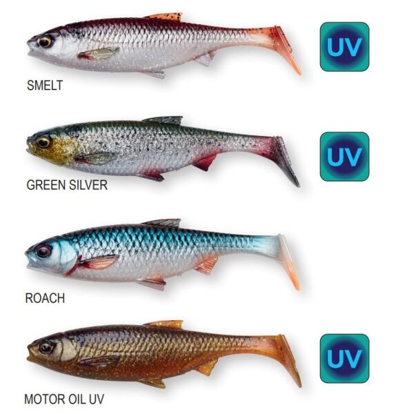 Savage Gear 3D River Roach 10 cm 10 gr Clear Water Mix 4 Adet