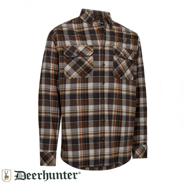DEERHUNTER Robert Kahverengi Kareli Gömlek 41/42