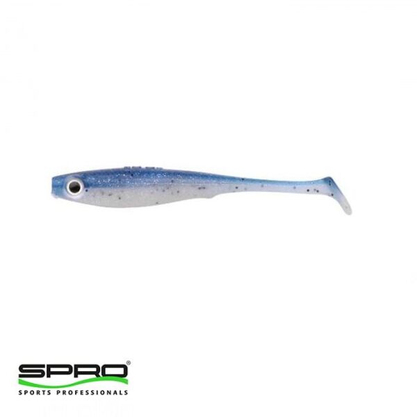 SPRO Iris Pop-Eye 10Cm Silikon Yem UV Blue Disco 1/1