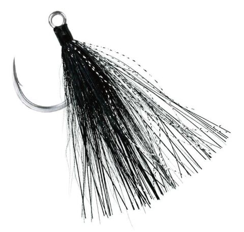 BKK Lone Diablo BT- Black Bucktail Olta İğnesi 4/0