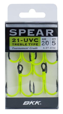 BKK Spear-21 UVC Üçlü Olta İğnesi 1