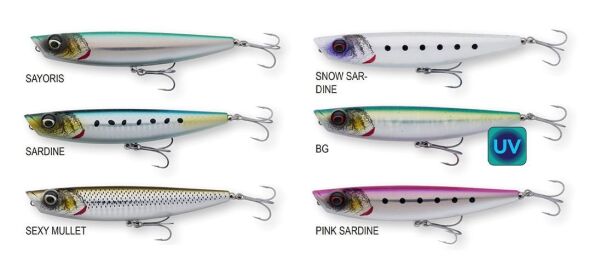 Savage Gear Pop Walker 2.0 9 cm 11 gr F Snow Sardine